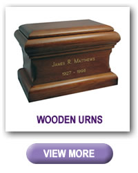 wooden-urns